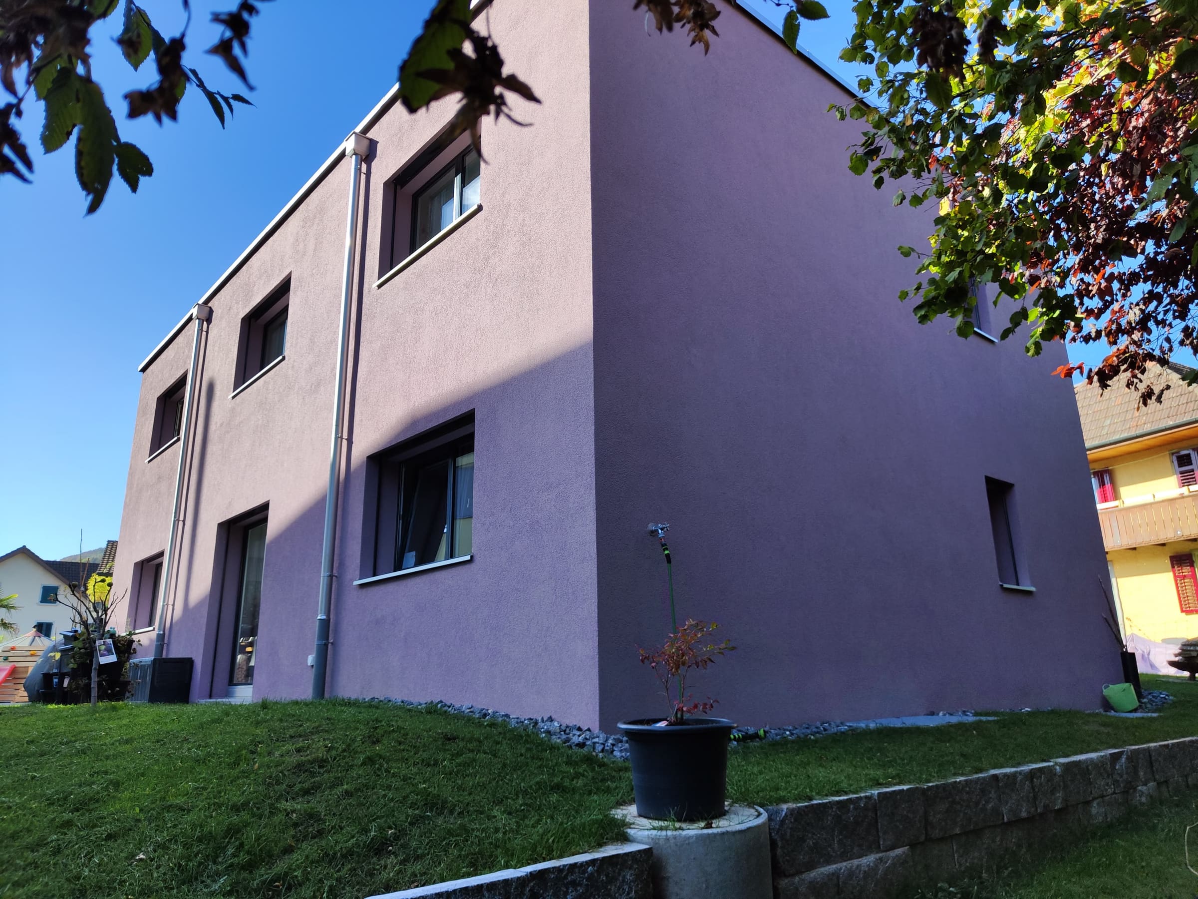 Innenraum des Neubaus